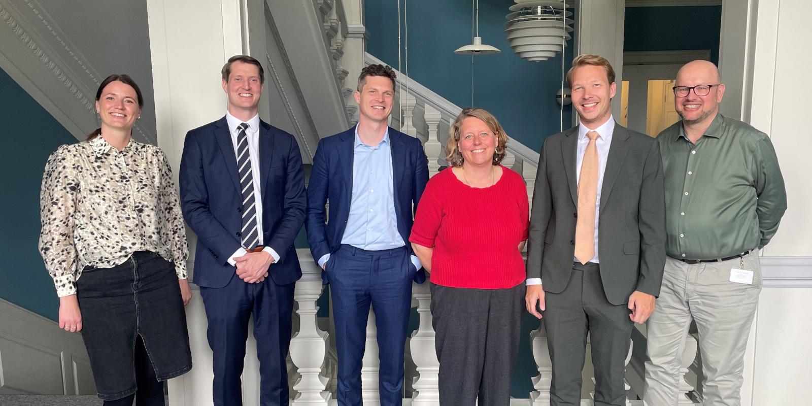 Medarbejdere fra DAK og Capacit