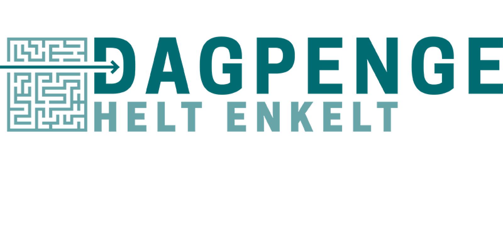 Grafik med Dagpenge helt enkelt