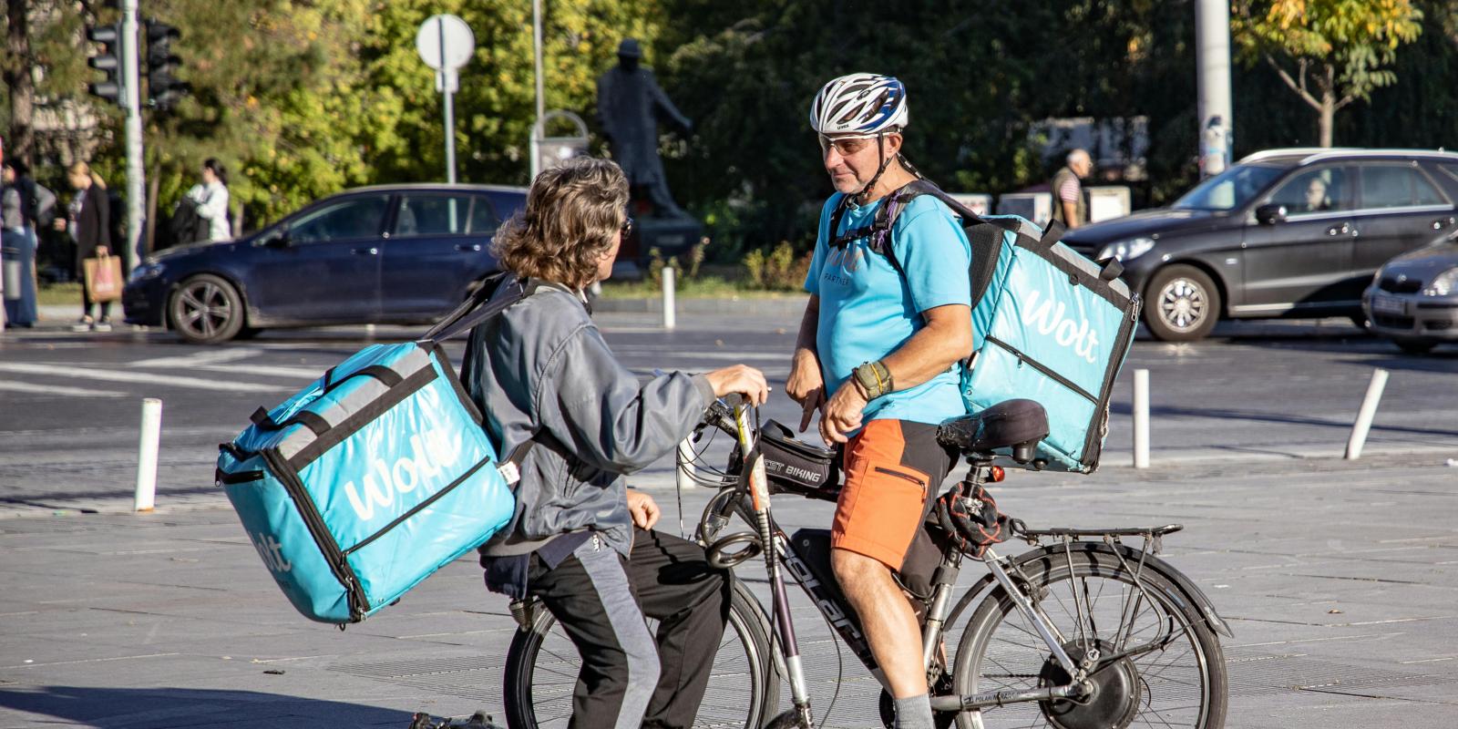 Foto af to Wolt-bude